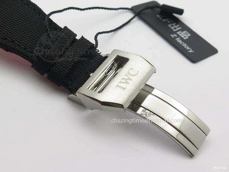 MIROTIME 0215 Big Pilot Real PR IW500432 DFB Limited Edition ZF 1:1 Best Edition On Black Nylon Strap A Fashionable 7276